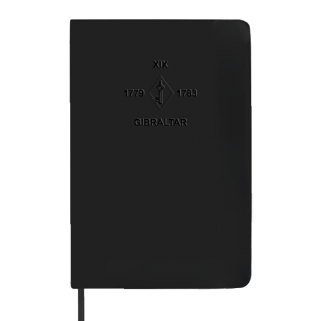 19 (Gibraltar) Battery Embossed Notebook
