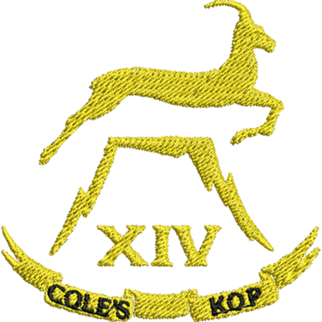 14 (Cole's Kop) Battery Polo Shirt