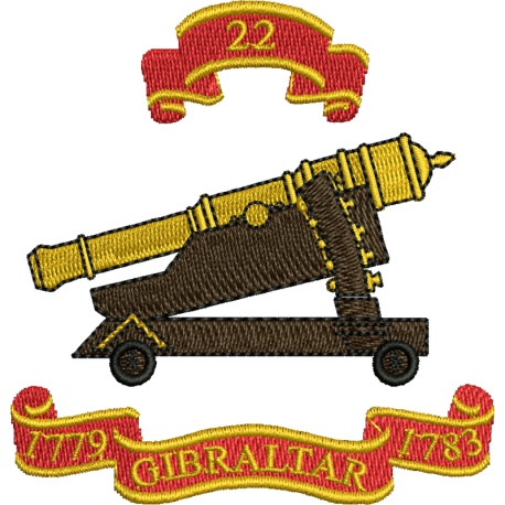 22 (Gibraltar 1779–83) Battery Polo Shirt