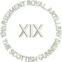 19th Regiment RA The Scottish Gunners Polo Shirt