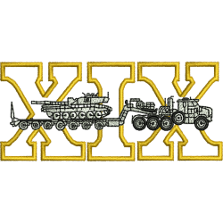 Polo Shirt 19 Tank Transporter Squadron RLC