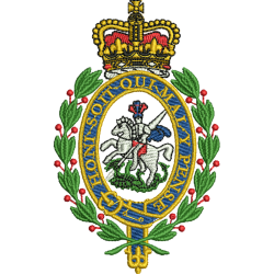 Polo Shirt Royal Regiment of Fusiliers Crest RRF