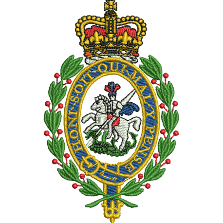 Outdoor Shirt Long Sleeves Royal Regiment of Fusiliers Crest RRF