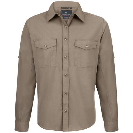 Outdoor Shirt Long Sleeves Plain Garment