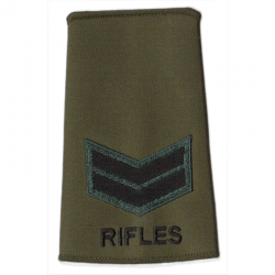 Rifles Olive Rank Slide