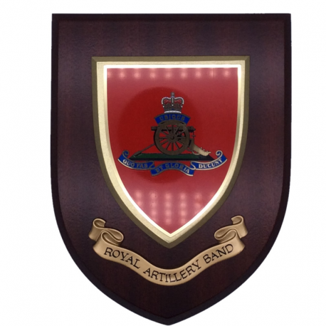 Royal Artillery Band Wall Shield