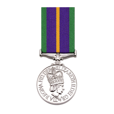 Accumulated Service Miniature Medal