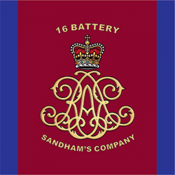 16 Battery (Sandham's Company) Window Cling