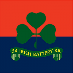 Stickers 24 (Irish) Battery Decal Pack