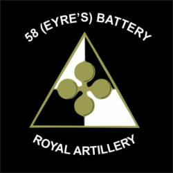 58 (Eyre's) Battery Sticker
