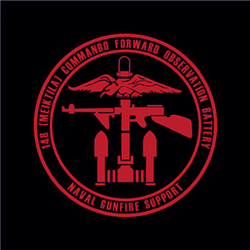 148 (Meiktila) Commando Battery Sticker