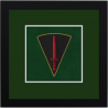 Commando Dagger Framed Badge