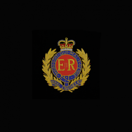 Royal Engineers Framed Badge