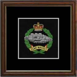 Royal Tank Regiment Framed Badge