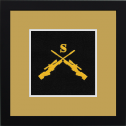 Snipper Framed Badge