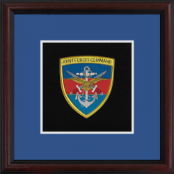 Joint Force Command Framed Badge