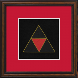 3rd (United Kingdom) Division Framed Badge