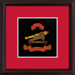 Framed Badge 22 (Gibraltar 1779–83) Battery