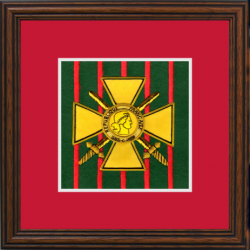 5 (Gibraltar 1779-1783) Battery Framed Badge