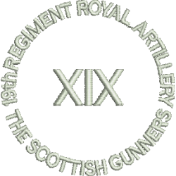 Hoodie 19th Regiment RA The Scottish Gunners 