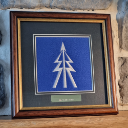 RECCE Tree Framed Badge