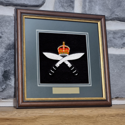 Gurkha Rifles Framed Badge