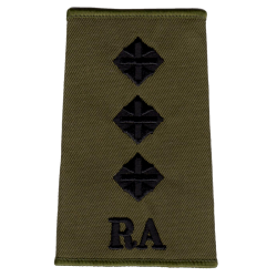 RA Officer Rank Slide Olive
