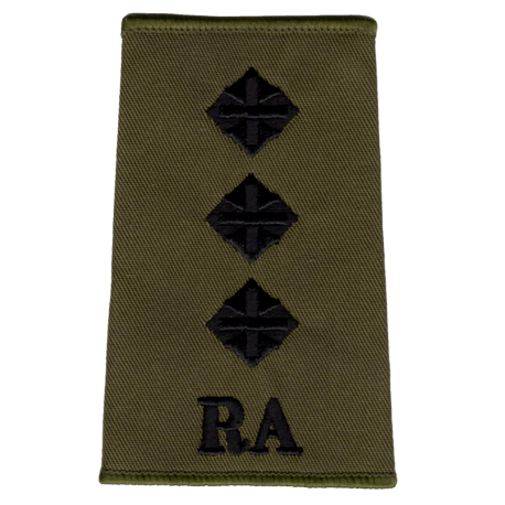 RA Officer Rank Slide Olive