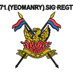 71 (Yeomanry) Signals Regt Polo Shirt