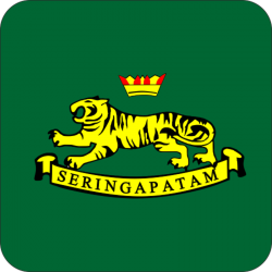 34 (Seringapatam) Battery Coaster