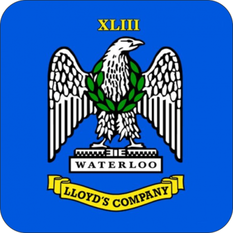 43 (Lloyd's Company) Battery Coaster