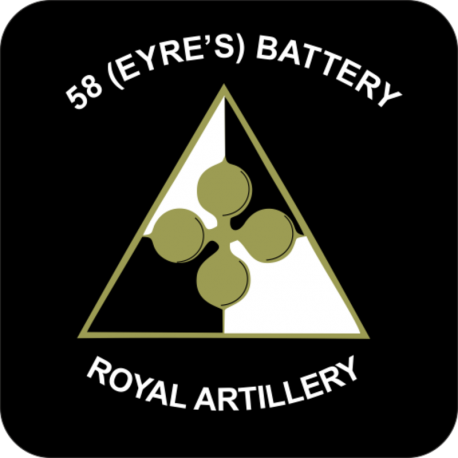 58 (Eyre's) Battery Coaster