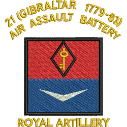 21 (Gibraltar 1779-83) Delta Battery Polo Shirt