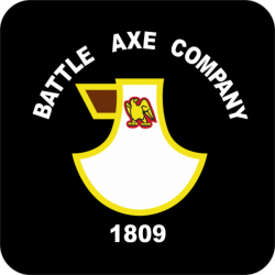 74 Battery (The Battle Axe Company) Coaster