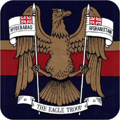 N Battery (The Eagle Troop) Coaster
