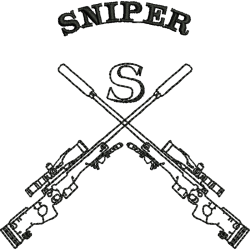 Premium Cotton T Shirt Sniper Platoon
