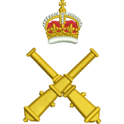 Premium Cotton T Shirt Royal School of Artillery Gunnery Staff RSA