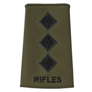 Rifles Officer Rank Slide
