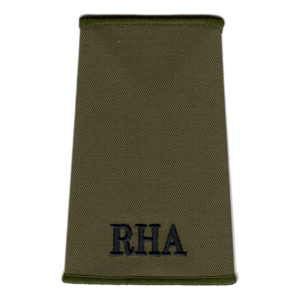 RHA Olive Rank Slide Gunner RHA Olive Rank Slide Gunner