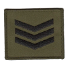 Smock Rank Patch Olive