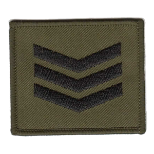 Smock Rank Patch Olive