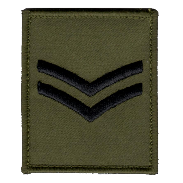 Smock Rank Patch Olive