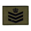 Smock Rank Patch Olive