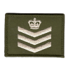 Smock Rank Patch Olive