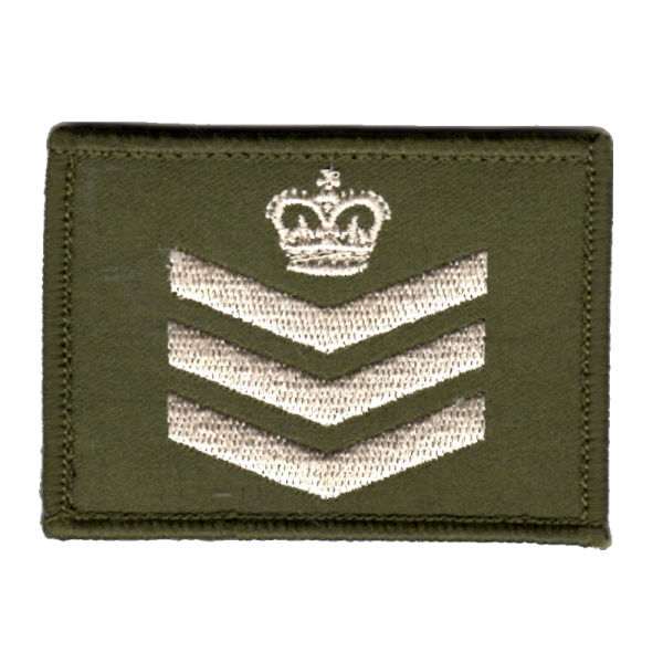 Smock Rank Patch Olive