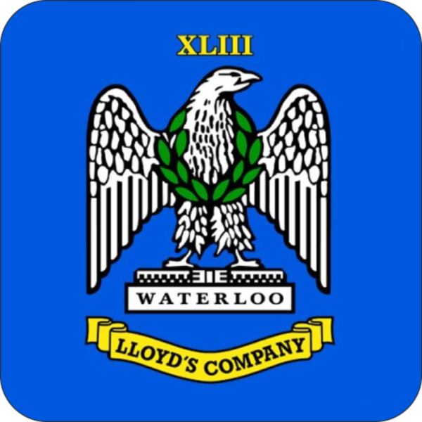 43 (Lloyd's Company) Battery Coaster