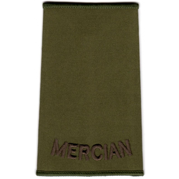 Mercian Pte Rank Slide
