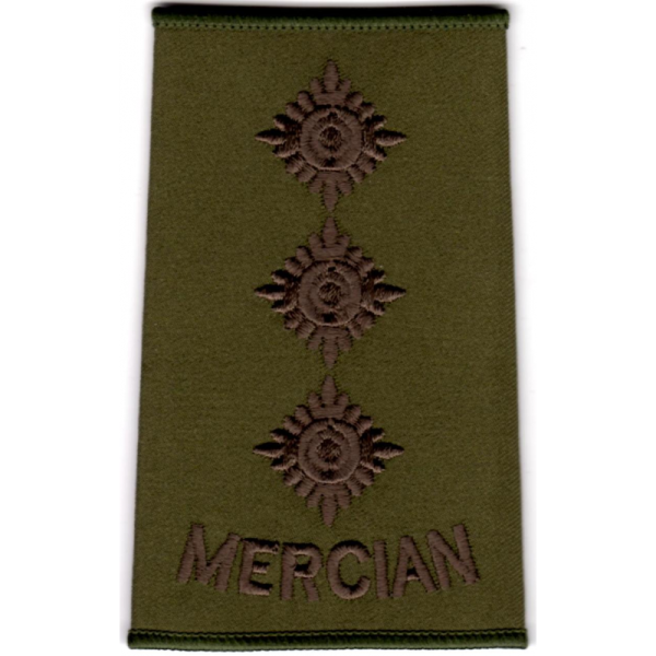 Officer Mercian Rank Slide