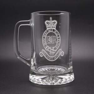 Royal Artillery Glass Tankard