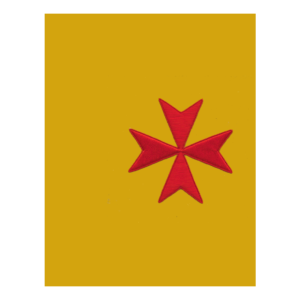 Maltese Cross Framed Badge